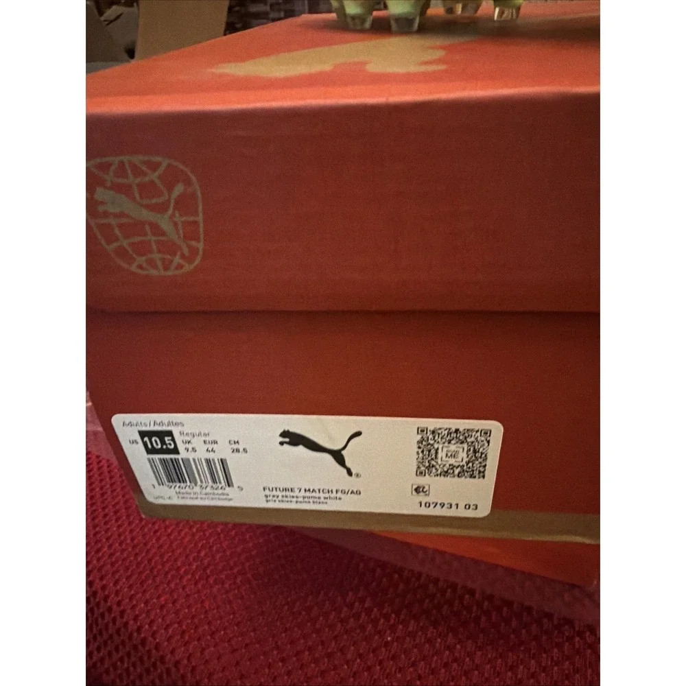 Puma Future 7 Match FG/AG Soccer Cleats,Men's 10.5, EU 44, 107931-03, NIB